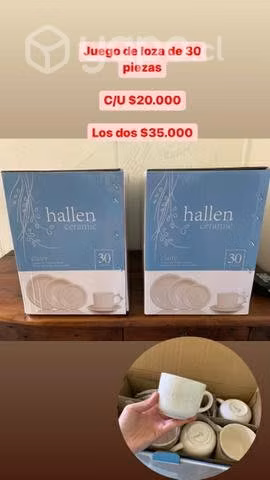 Juego de loza