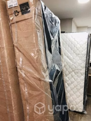 Cama box americano 1.5 plazas nueva