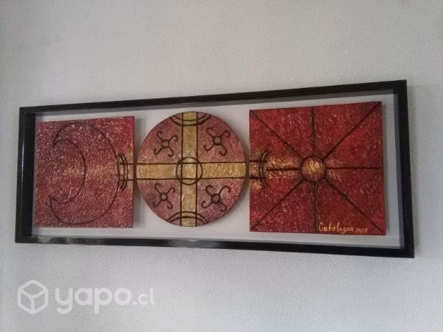 Cuadro Cultrun Mapuche
