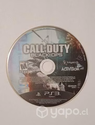 PS3 Black OPS 1 y 2