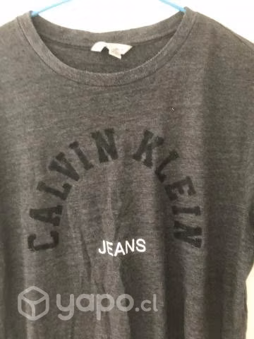 Polera Calvin Klein gris - Imagen 2