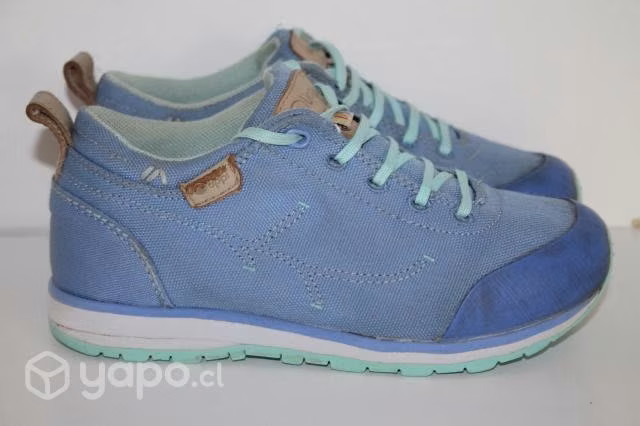 Zapatilla Niña Outdoor LIPPI WoodsLow Celeste N°33