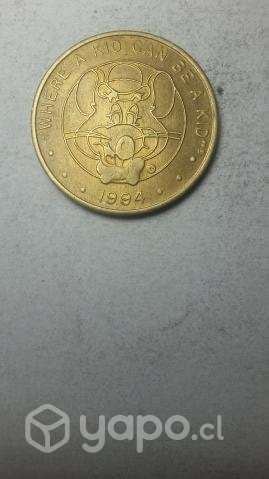 Moneda ficha where a kid can be a kid 1994 - Imagen 2