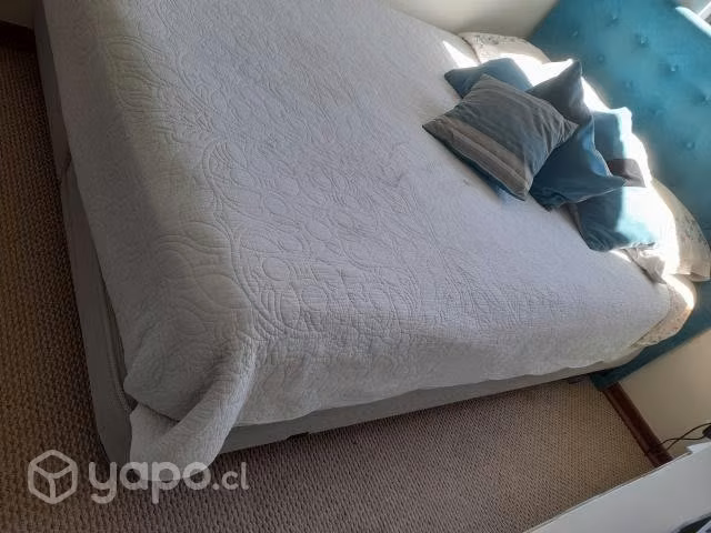 Cama 2 plazas base dividida