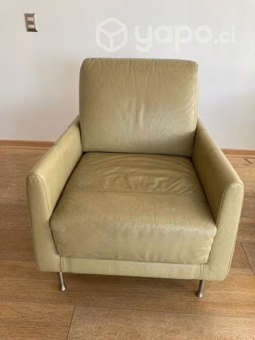 Sillón de cuero