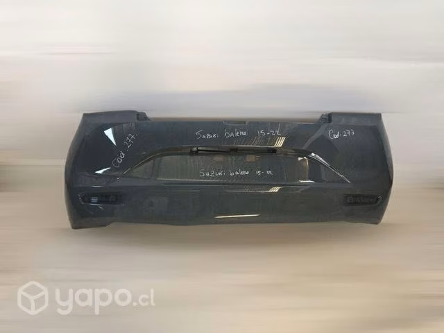 Suzuki baleno 2015 2022 parachoque trasero cd