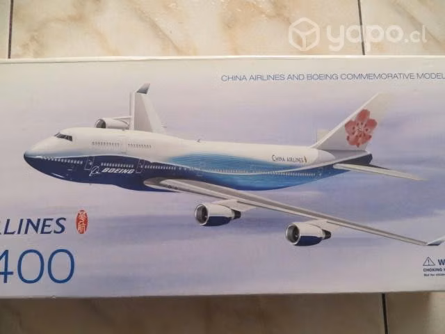 Avion escala boeing 747-400 - china airlines