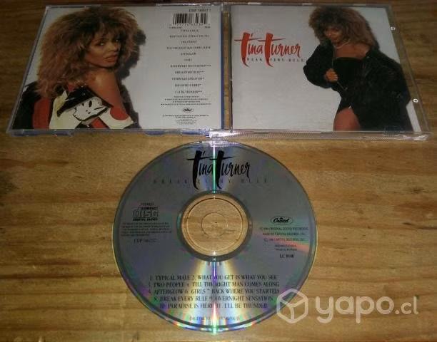 Tina Turner - Break Every Rule "1986" 11 Canciones