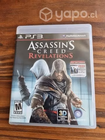 Assassins creed revelations Ps3 usado