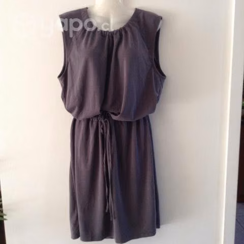 Vestido Juvenil Mujer. Gris Marca Loft Talla M,