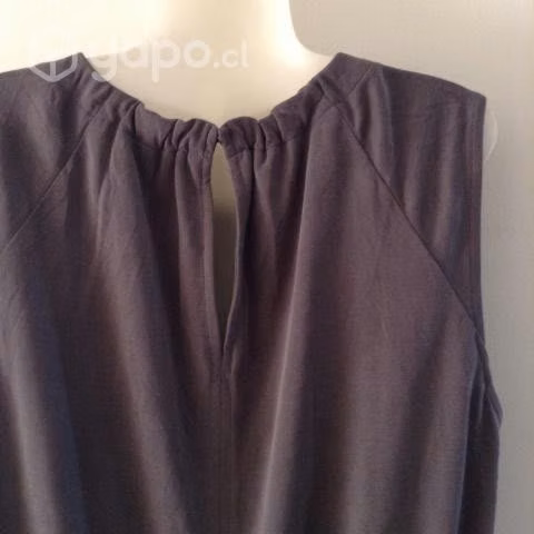Vestido Juvenil Mujer. Gris Marca Loft Talla M,