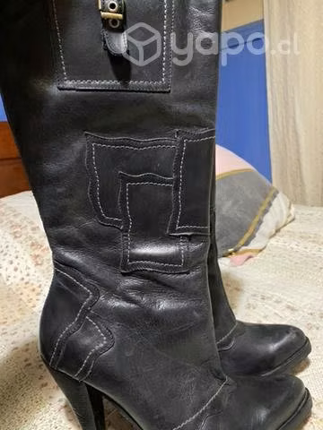 Bota larga cuero - Imagen 2