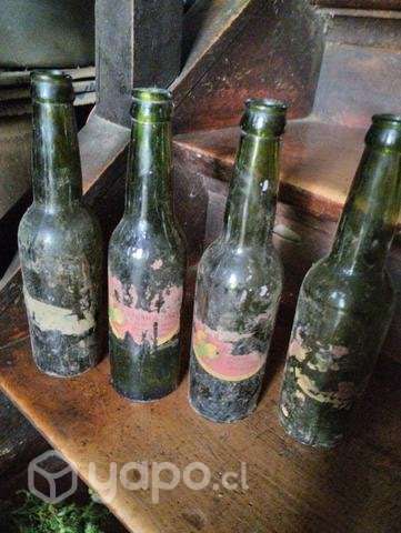 Botellas de bebida antiguas Tampe pto varas - Imagen 2