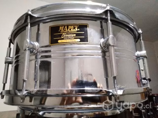 Caja mapex chromium 14 x 6,5,cañonazo