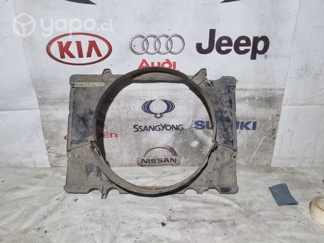 Embudo nissan d21 electroventilador