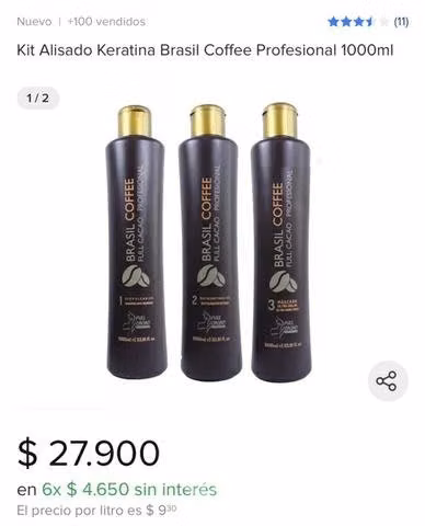 Keratina de litro