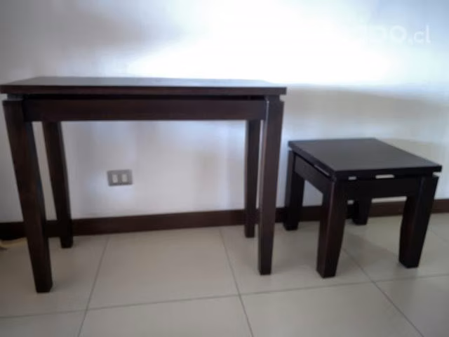 Comedor 8 sillas / mesa de arrimo y lateral