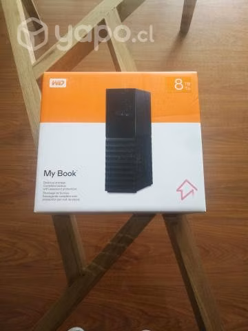 Disco Duro Externo WD de 8T como nuevo en caja