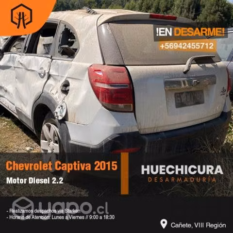 Resistencia calefaccion chevrolet captiva 2015