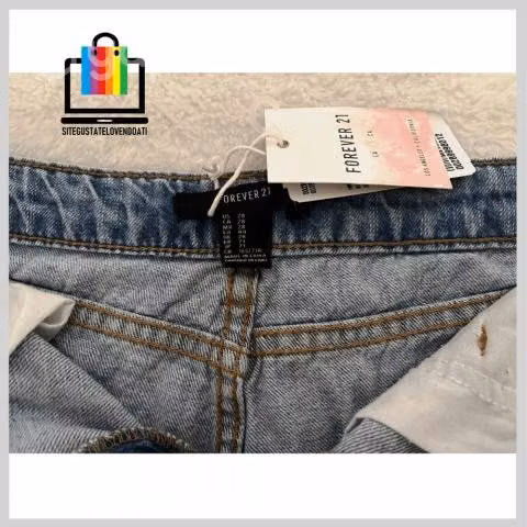 Short Jeans Forever 21 NUEVOS - Imagen 4