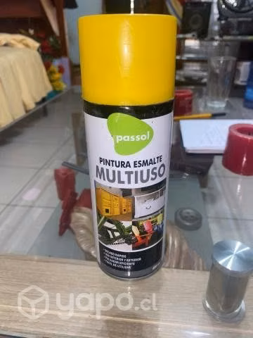 Spray multiuso color amarillo
