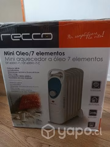 Termo ventilador óleo eléctrico