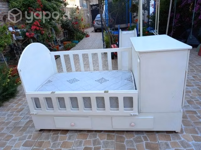 Cuna con cajonera poco uso - Imagen 4