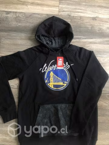 Poleron nba de los warriors