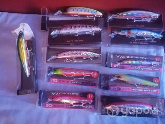 Señuelos carretes y multi