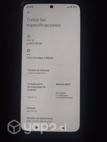 Xiaomi redmi note 10s