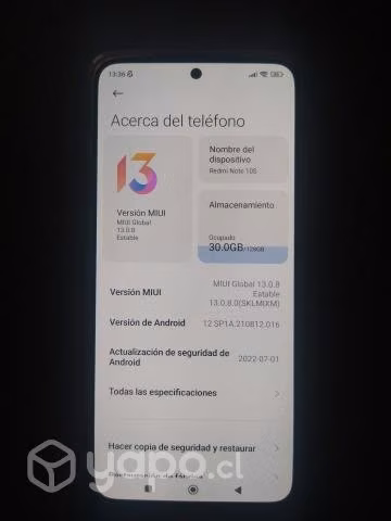 Xiaomi redmi note 10s