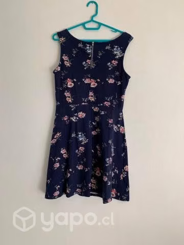 Vestido azul talla S elasticado, un uso - Imagen 3