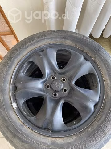 Llantas de acero subaru forester con neumáticos - Imagen 2