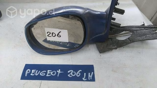 Espejo izquierdo Peugeot 206 manual