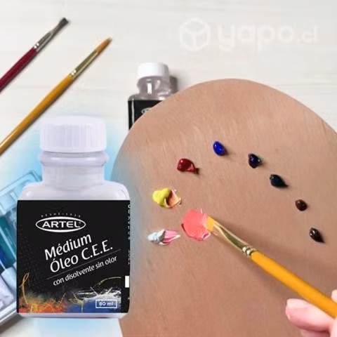Pintura Artel Medium Oleo Disolvente Sin Olor 80ml - Imagen 3