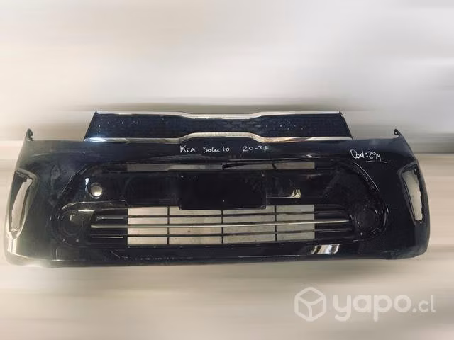 Kia soluto 2019 2022 parachoque delantero