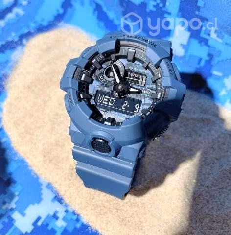 Reloj casio ga700ca-2 gshock nuevos