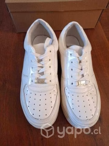 ZAPATILLAS BLANCAS PLATAFORMA - Imagen 2