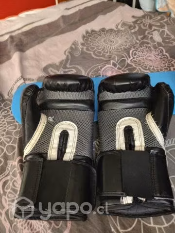 Saco d boxeo okami+guantes Everlast Everfrech12OZ - Imagen 6