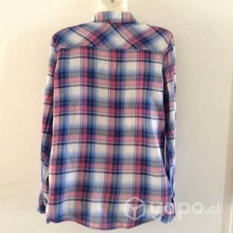 Camisa, Blusa Mujer, Cuadrille Leñadora Marca Moss
