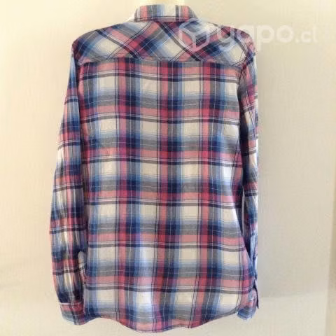 Camisa, Blusa Mujer, Cuadrille Leñadora Marca Moss