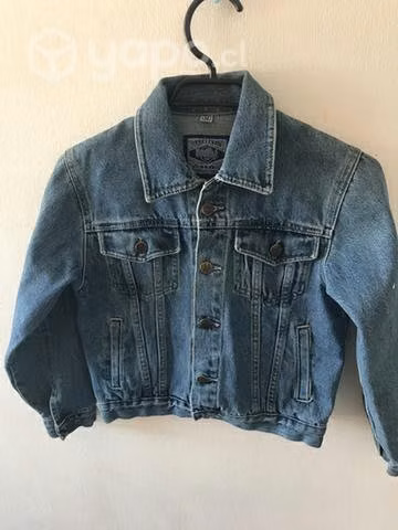 Chaqueta de Jeans Hard rock original talla 16 niña