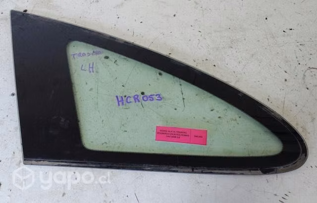 Vidrio Aleta Trasero Izquierdo (HCR153) Honda CRV