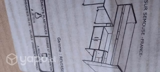 Cama 1 plaza con escritorio