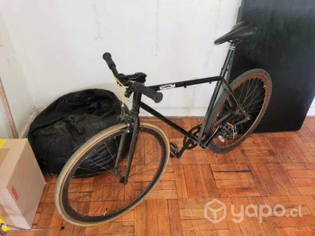 Bicicleta pistera piñon adaptable