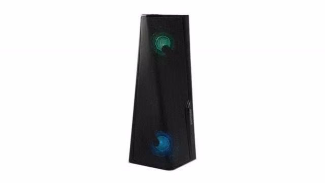 Parlante Philco Portatil Negro Tws Tower Rgb Bluet