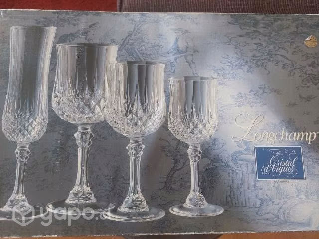 Copas de cristal D arques nuevas