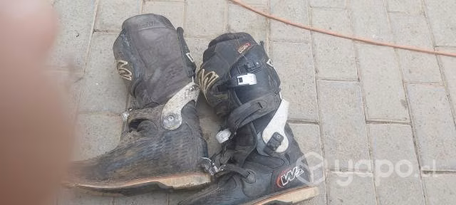 Botas motocross Marca W-2 poquisimo uso Talla 46