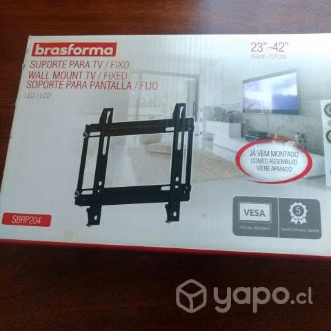 Soporte tv entre 23" y 42"