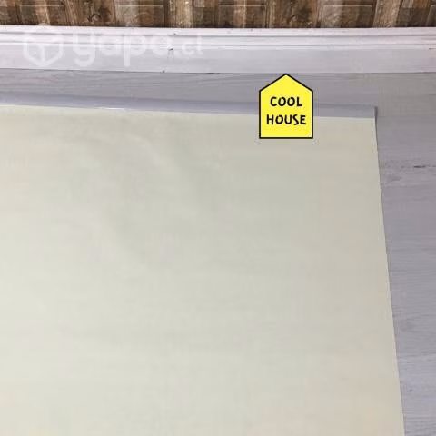 Cortinas Roller Lisas color Beige en 90cms - Imagen 3
